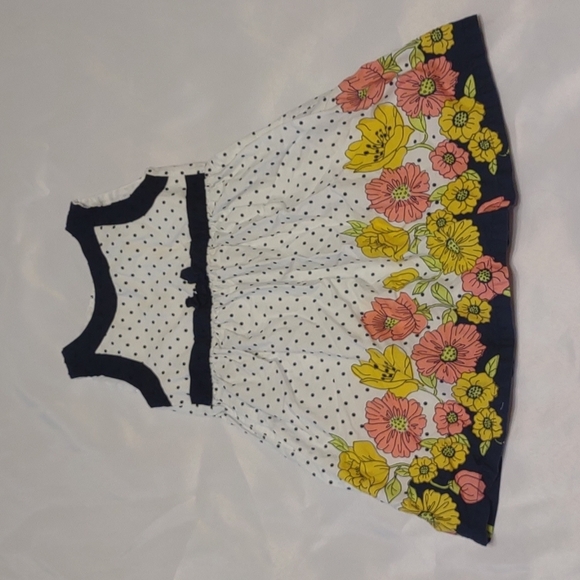 𝅺Penelope Mack Polka Dot Flower Dress - Picture 1 of 5
